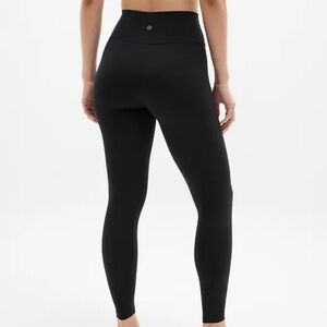 Athleta transcend high rise leggings black